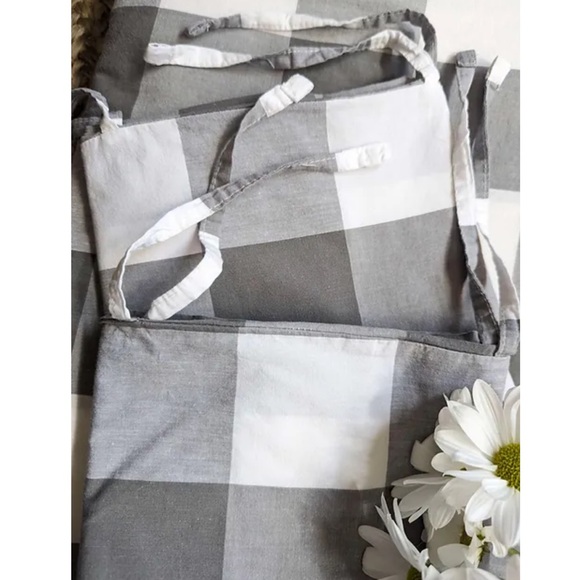 Ikea Emmie Ruta Plaid Queen Duvet Cover - REVERSIBLE - Picture 1 of 11